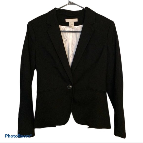H&M Blazer (black - size 6) - Picture 1 of 11